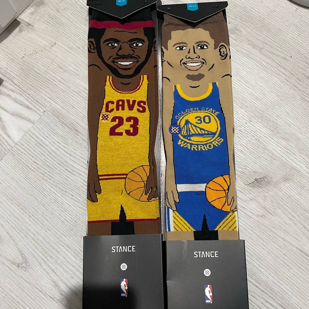 Two pairs of Stance Socks